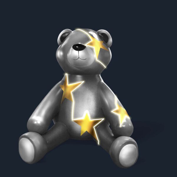 Декоративная фигура Арт-объект "Звездный Мишка коричневый"