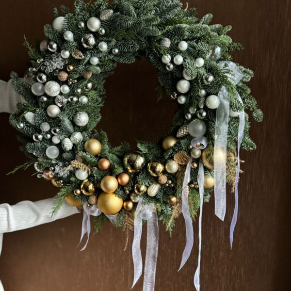 Рождественский венок Winter Frost