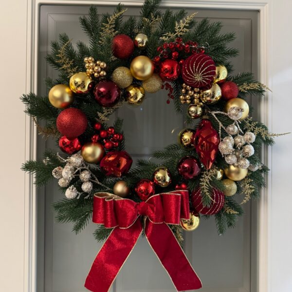 Рождественский венок Зимняя симфония