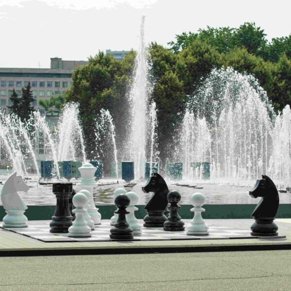 Набор декоративных уличных фигур "Шахматы" Набор декоративных уличных фигур "Шахматы"