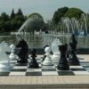 Набор декоративных уличных фигур "Шахматы"
