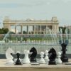 Набор декоративных уличных фигур "Шахматы"