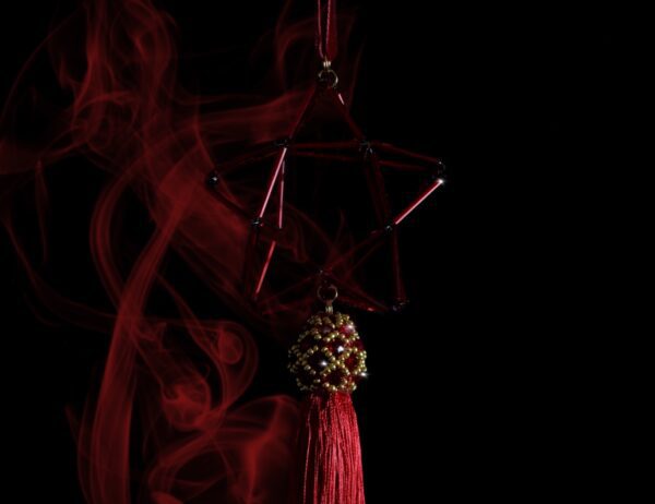 Елочное украшение-подвеска "Звезда" Елочное украшение-подвеска "Звезда"