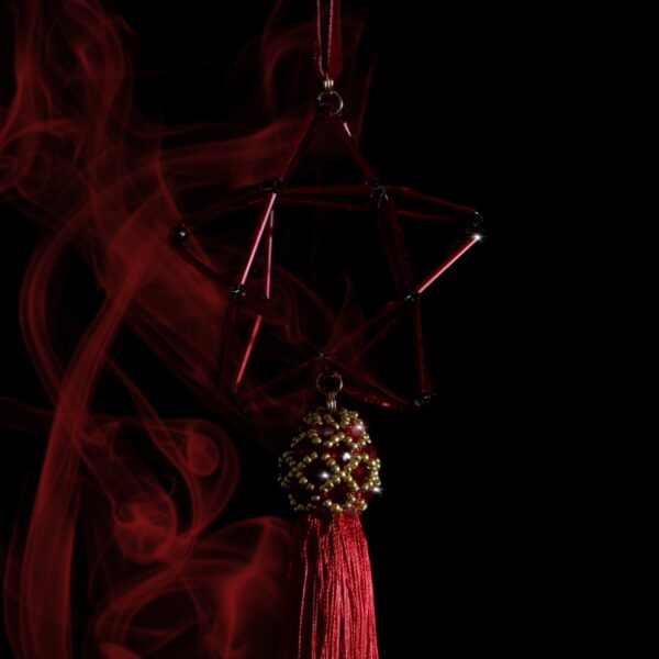 Елочное украшение-подвеска "Звезда"