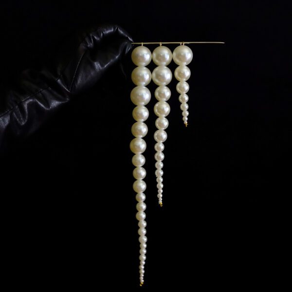 Елочное украшение "Жемчужные сосульки"