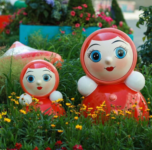 Декоративная фигура "Игрушка Неваляшка малая" Декоративная фигура "Игрушка Неваляшка малая"