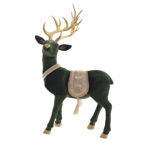 Декоративная фигура "Лесной олень с золотыми рогами" Декоративная фигура "Лесной олень с золотыми рогами"