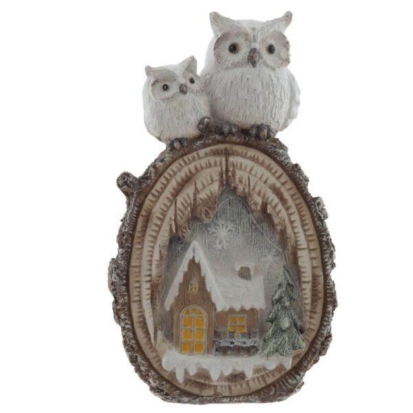 Декоративная фигура с подсветкой "Совы" Декоративная фигура с подсветкой "Совы"