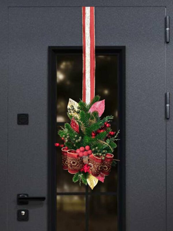 Рождественский подвес на дверь Зимняя сказка Рождественский подвес на дверь Зимняя сказка